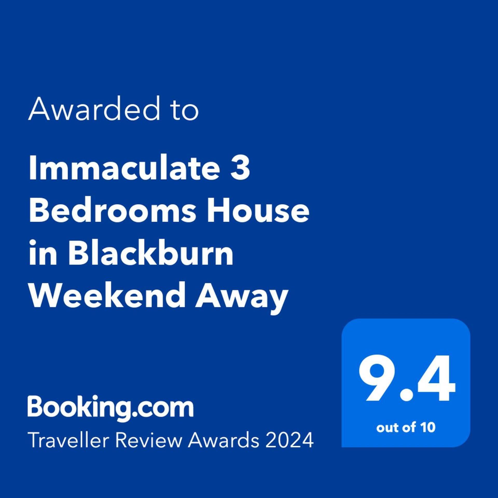 Come & Unwind In Charming 5 Bed House In Blackburn Blackburn  Buitenkant foto
